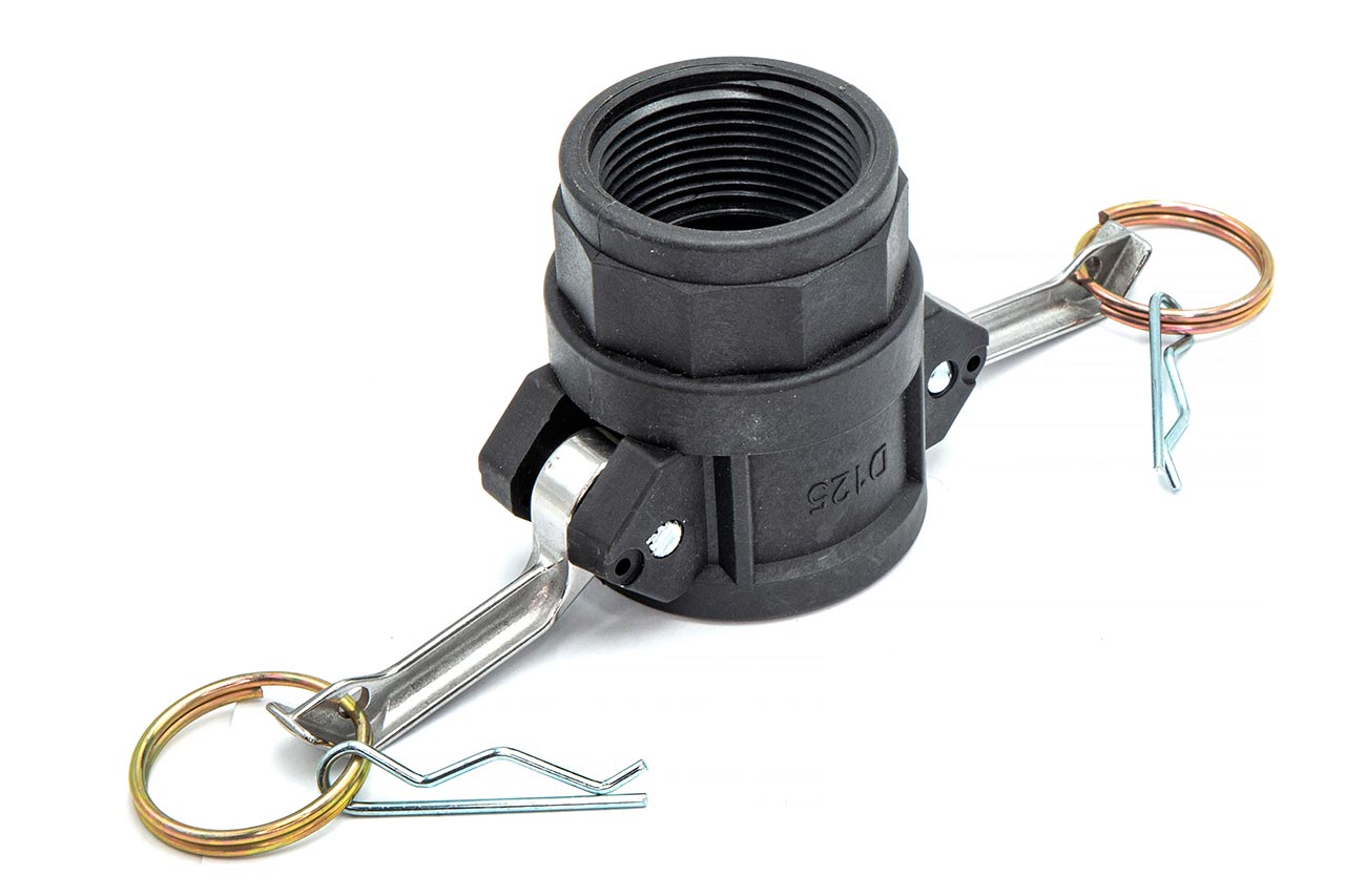 Камлок полипропилен (PP) D-125  1 1/4" (32 мм)