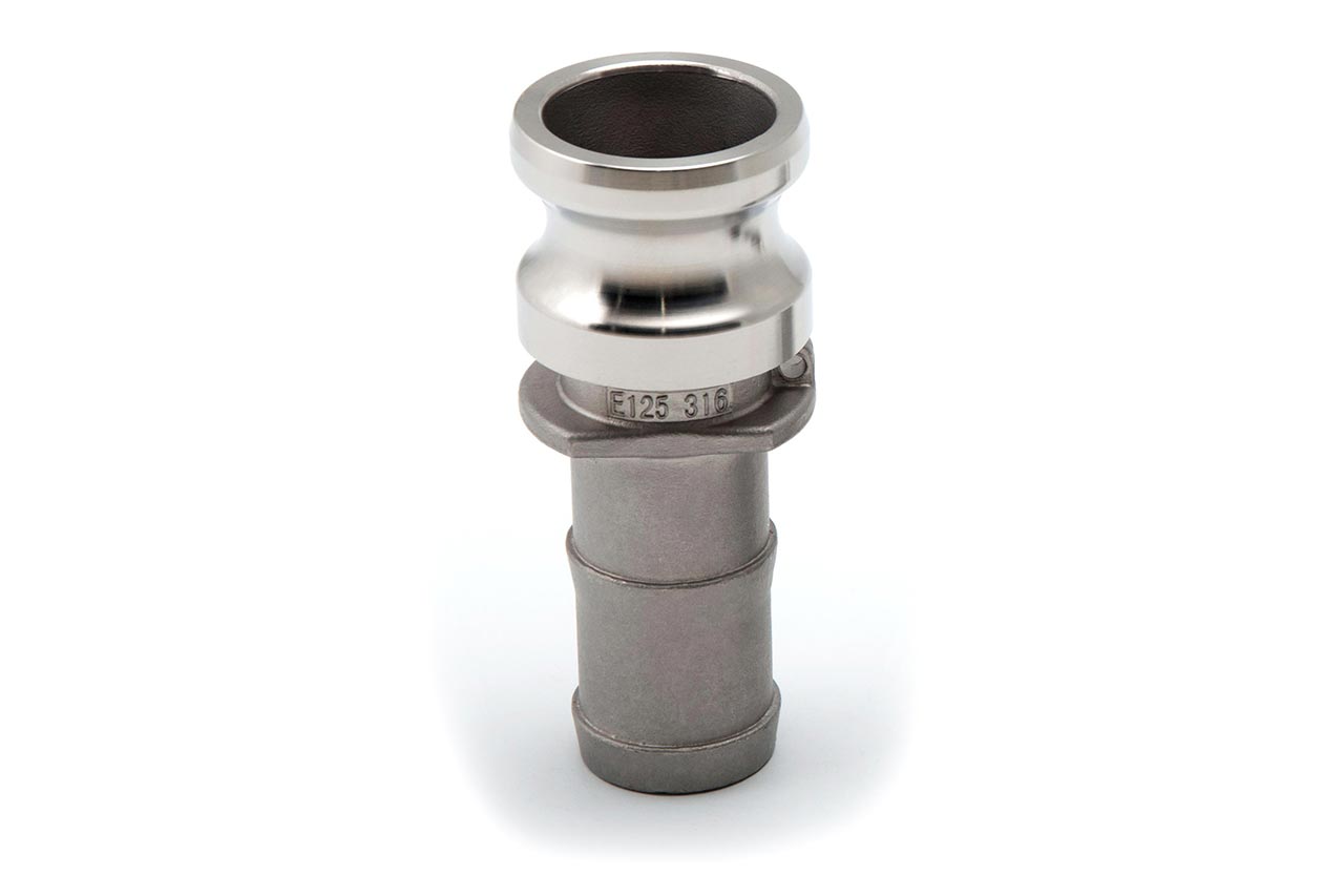 Камлок из нержавеющей стали E-125  1 1/4" (32 мм)