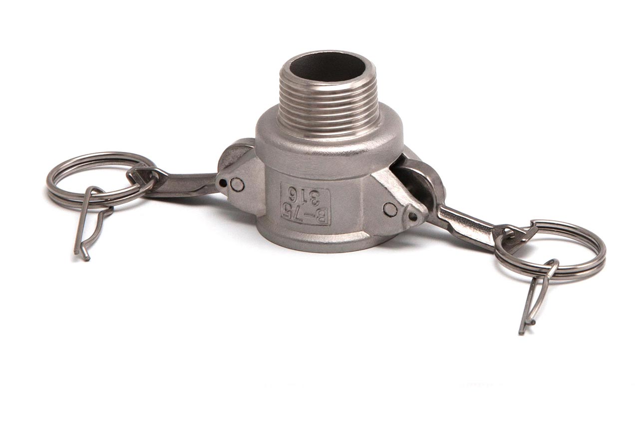 Камлок из нержавеющей стали B-075  3/4" (20 мм)