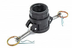 Камлок полипропилен (PP) D-125  1 1/4" (32 мм)
