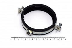 Хомут трубный с гайкой 87-92 W1 (3")