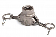 Камлок из нержавеющей стали D-075  3/4" (20 мм)