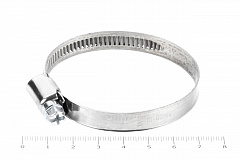 Хомут червячный 40-60/9 нерж. W2 (AISI 430)